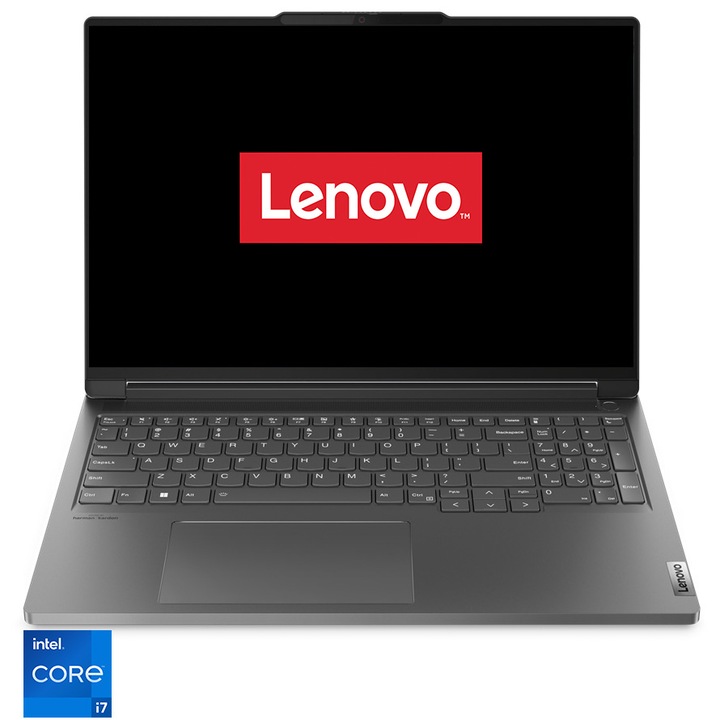 Laptop Lenovo ThinkBook 16p G4 IRH cu procesor Intel® Core™ i7-13700H pana la 5.0 GHz, 16", 3.2K, IPS, 32GB, 1TB SSD, NVIDIA® GeForce RTX™ 4060 8GB GDDR6, No OS, Storm Grey, 3Y Courier/Carry-in upgrade