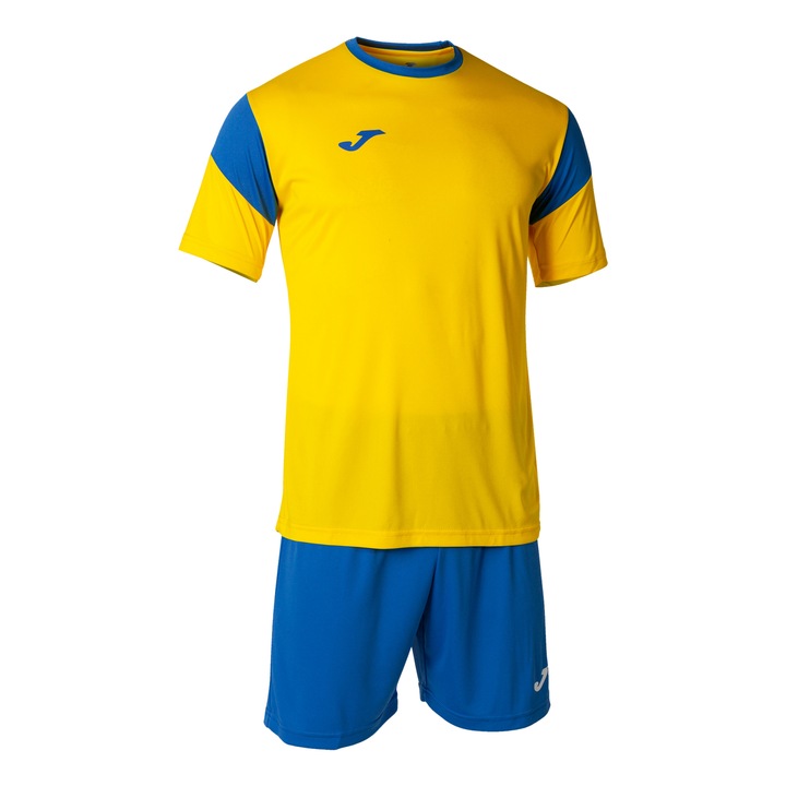 Set (tricou maneca scurta + pantalon scurt) Phoenix 102741.907, Joma, XS, Galben-Albastru