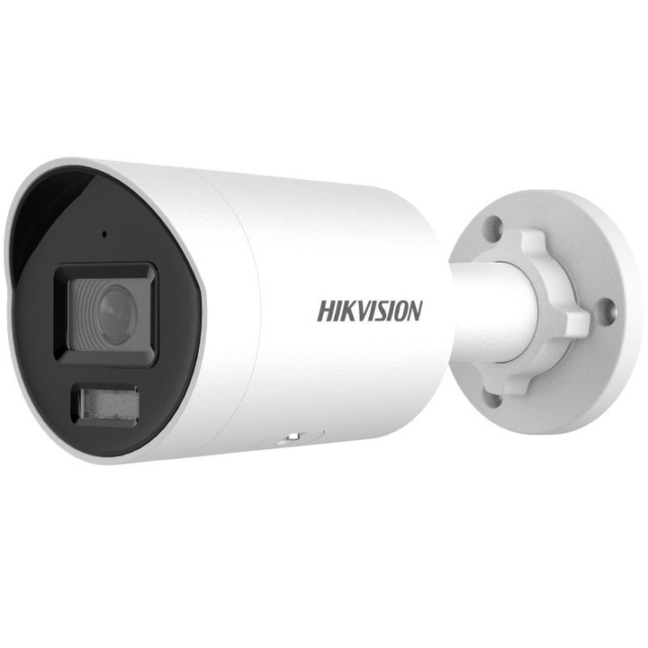 Camera de supraveghere Hikvision bullet IP AcuSense 2MP, 2.8mm, 1/2.8 CMOS, 1920x1080, IR 40m, H.265+, built-in-mic, BLC, HLC, 3D DNR, IP67, Metal