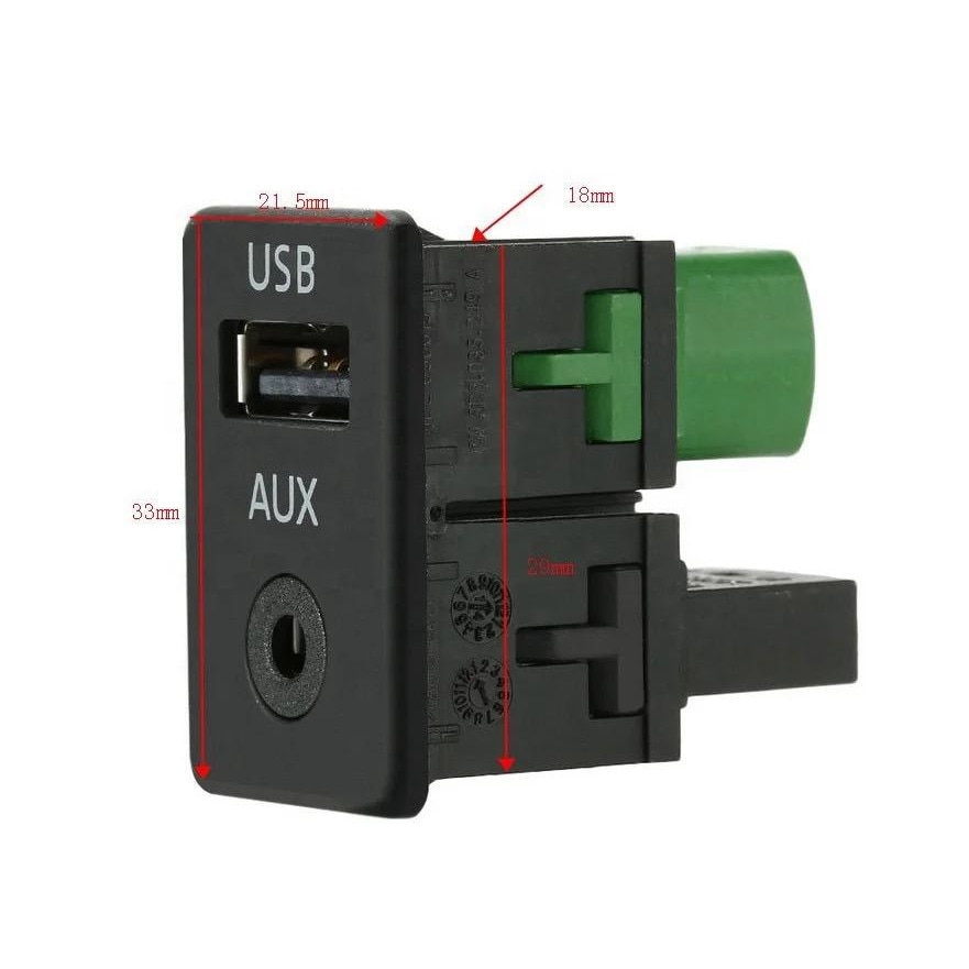 Modulo Bluetooth Auto 12V 12 Pin | Adattatore AUX Per Stereo VW | Compatibile Con RCD 200-510 Series Ricambi Audio Auto - 8