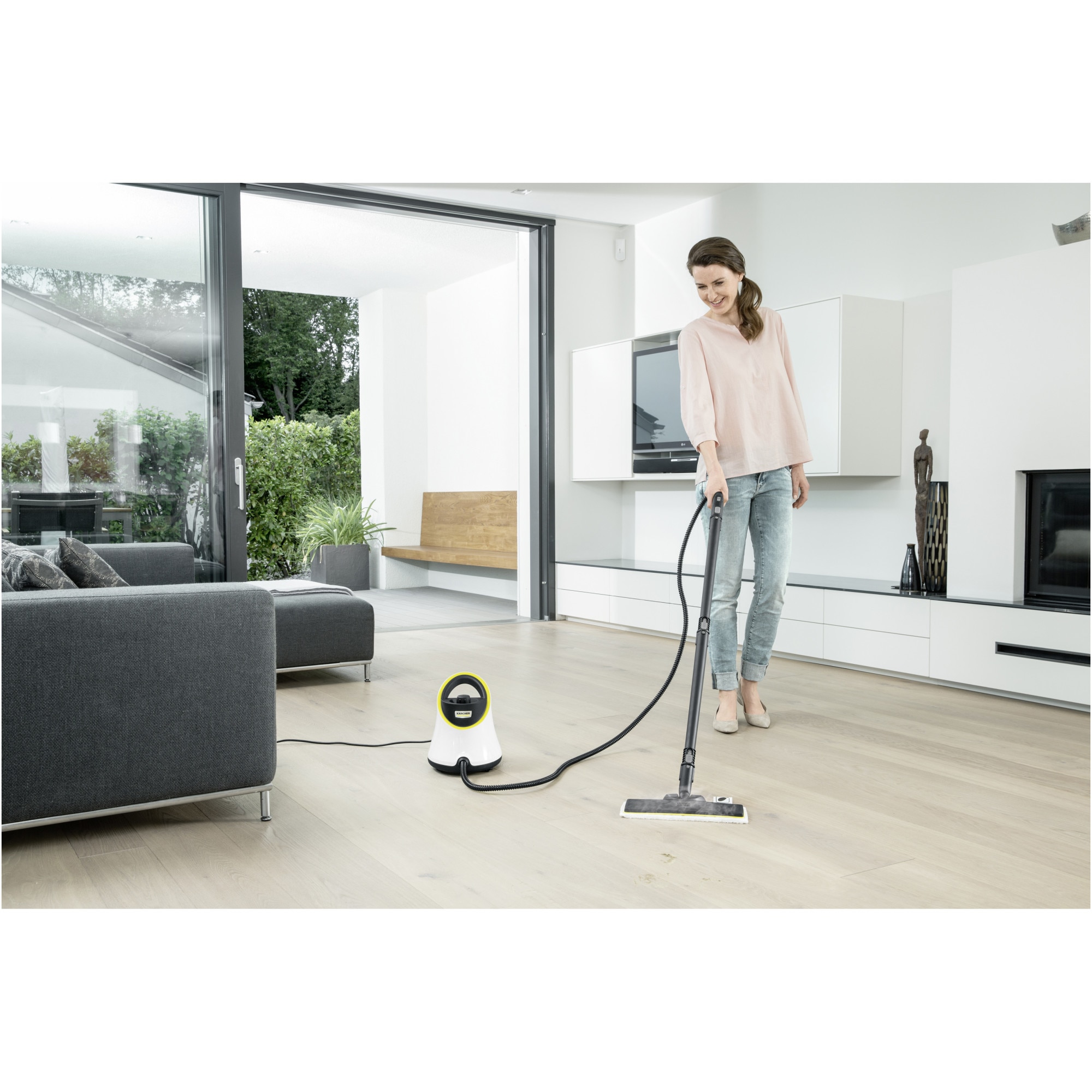 Парочистачка Karcher SC 2 Deluxe, 1.513-400.0, + моп за еднократна ...
