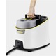 Aparat de curatat cu abur multifunctional Karcher SC 4 Deluxe, 2200 W, 4 bar, rezervor 1.3 l, kit curatare podea, accesorii curatare suprafete multiple, pudra de decalcifiere, 1.513-460.0, Alb/Negru