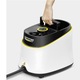 Aparat de curatat cu abur multifunctional Karcher SC 3 Deluxe, 1900 W, 3.5 bar, rezervor 1 l, kit curatare podea, accesorii curatare suprafete multiple, cartus de decalcifiere, 1.513-430.0, Alb/Negru