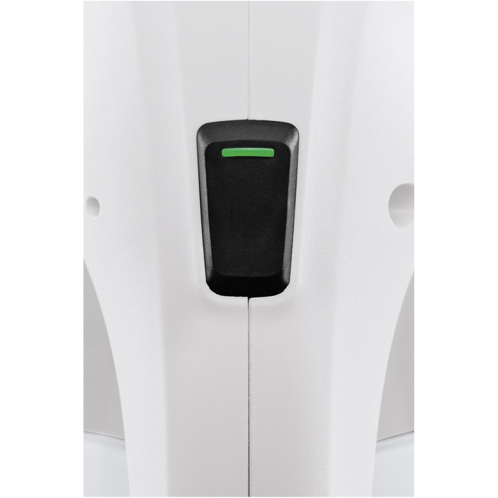 Aspirator pentru geamuri Karcher WV 1 Plus, autonomie 25 min, randament max. 70 m², rezervor 100 ml, recipient pulverizator cu laveta din microfibra, detergent concentrat 20 ml, incarcator, 1.633-608.0, Alb/Negru