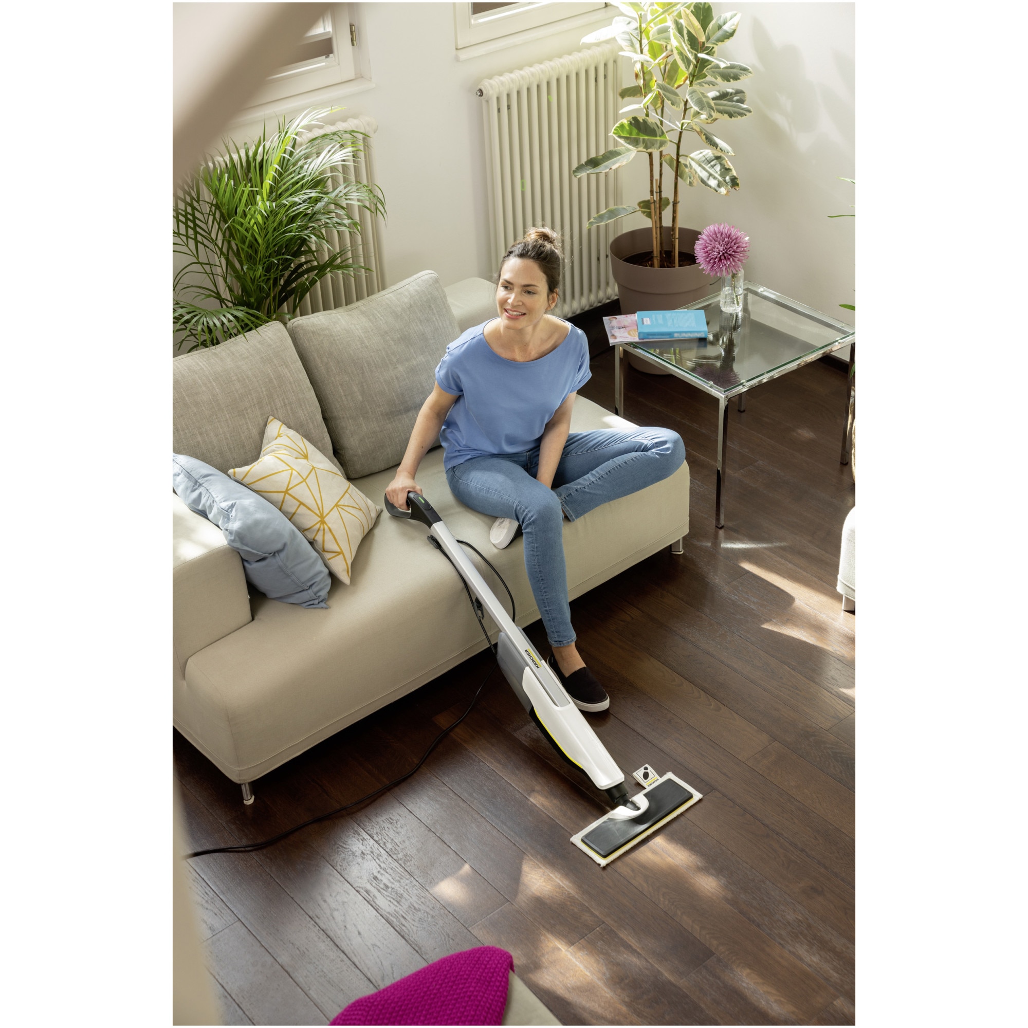 Парочистачка Karcher KST 2 Upright, 1.513-590.0, 1600 W, Време за ...