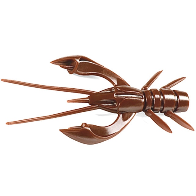 Set 10buc naluca soft tip rac FishUp Real Craw 3.8cm 012 Chaos