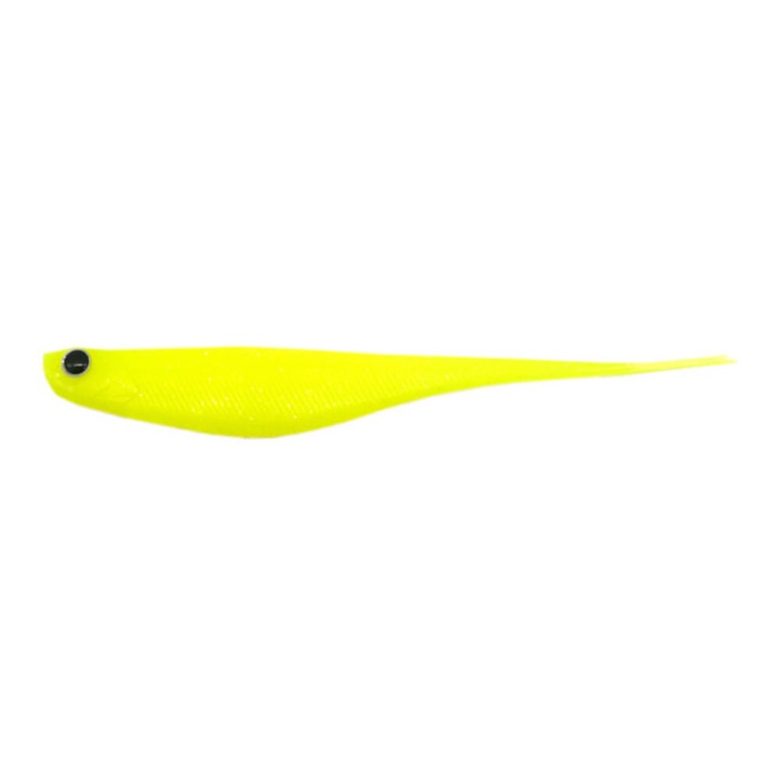 Set 8buc Damiki ARK Shad 12.7cm, 5.8gr, culoarea 475 Chartreuse Silver