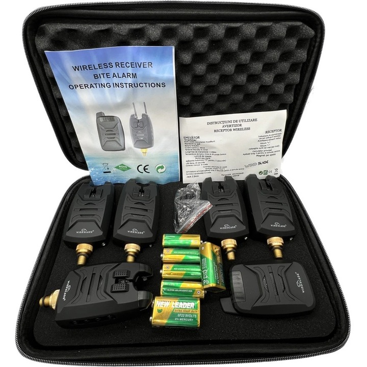 Set 5 Avertozori plus Statie Wind Blade