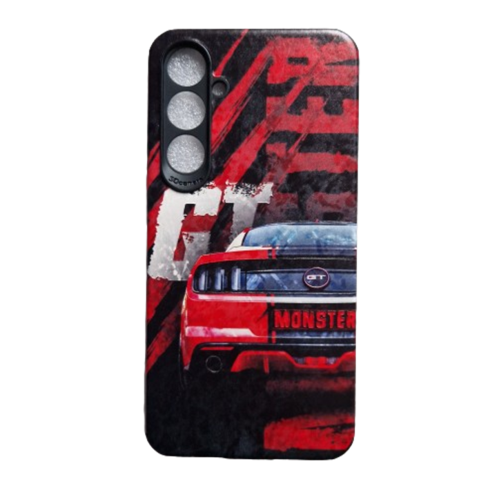 Husa silicon, protectie camera, compatibila cu Samsung S23 FE, Car Design, TELGORBCS®