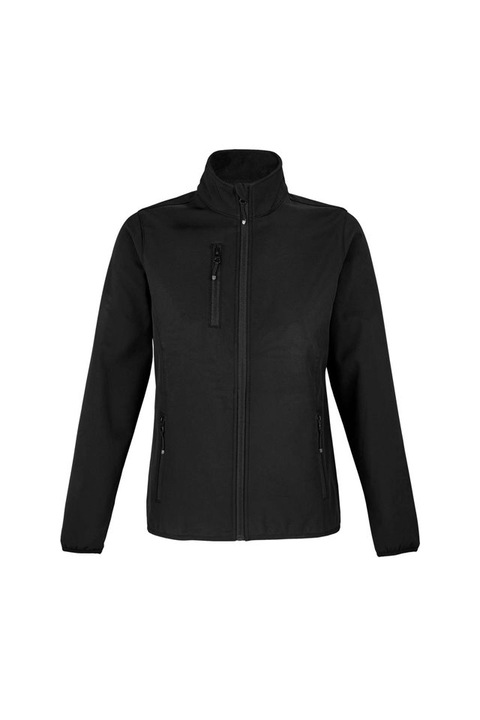 Jacheta softshell pentru femei, Sol's Falcon - SO03828, Negru