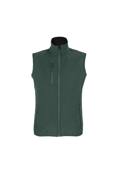 Vesta softshell pentru femei, Sol's Falcon SO03826, Green Forest, S