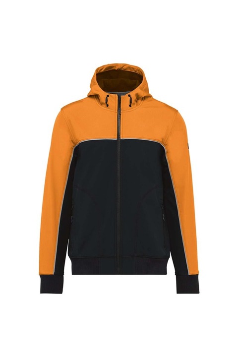 Jacheta unisex, softshell cu 3 straturi - WK450, Negru