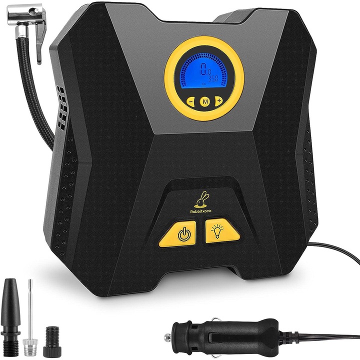 Compresor digital pentru anvelope auto