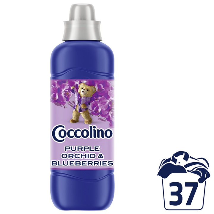 Balsam de rufe Coccolino Creat Purple Orchid, 925ml, 37 spalari