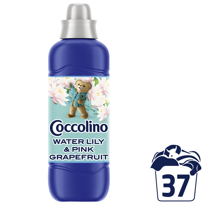 Омекотител Coccolino Water Lily, 925 мл, 37 пранета