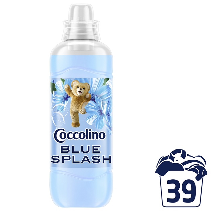 Balsam de rufe Coccolino Blue Splash, 975ml, 39 spalari
