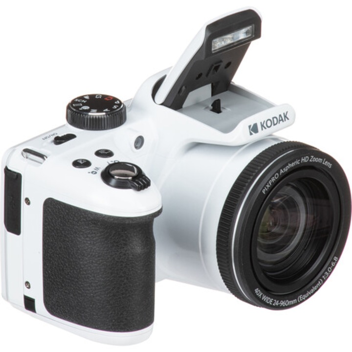 Камера Kodak PixPro AZ405, 20 MP, Zoom 40X, Full HD – 1080p, бяла
