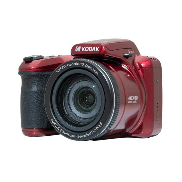 Aparat Foto Kodak PixPro AZ405, 20 MP, Zoom 40X, Full HD – 1080p, Rosu