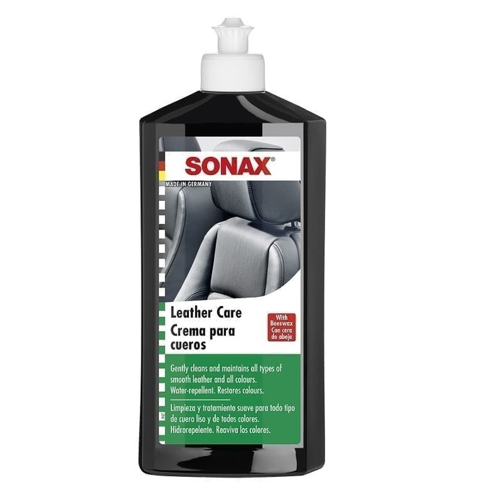 Set 2 x Solutie pentru Curatarea Tapiteriei din Piele, 500 ml, Sonax
