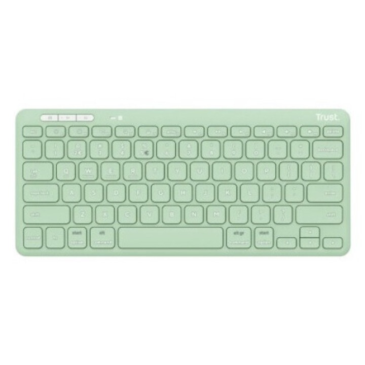 Клавиатура Trust Lyra Compact Wireless Green