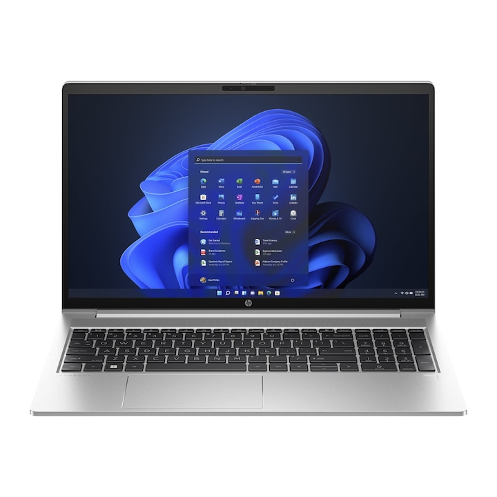 HP 450 G10 Laptop, 15,6 hüvelykes, Intel Core i7-1355U 10 magos akár 5.0 GHz, 16 GB RAM, 512 GB SSD, Intel Iris Xe Graphics, Windows 11 Pro, sötétszürke