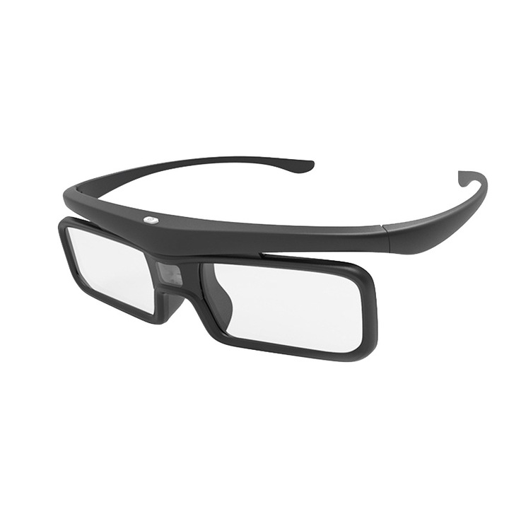 DLP 3D szemüveg, BOMSTOM, Dangbei Mars Pro-val kompatibilis, fekete