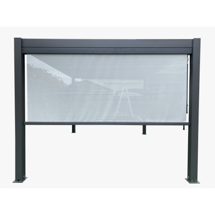 Parasolar lateral pentru pergola 374x216 cm