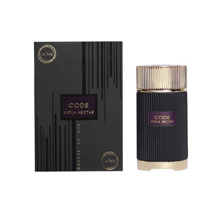 Apa de Parfum Code Viola Nectar La Fede Khadlaj, Femei, 100 ml