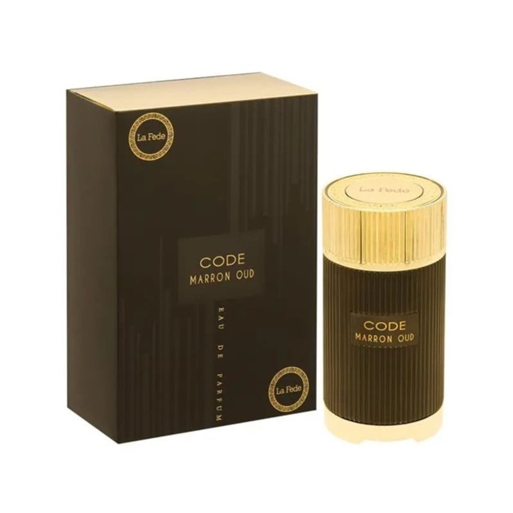 Code Marron Oud La Fede Khadlaj Eau de Parfum, Unisex, 100 ml