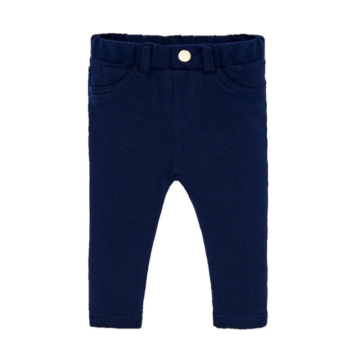 Pantaloni lungi Mayoral cu talie elastica pentru bebe (bleumarin, Bleumarin, 92 CM