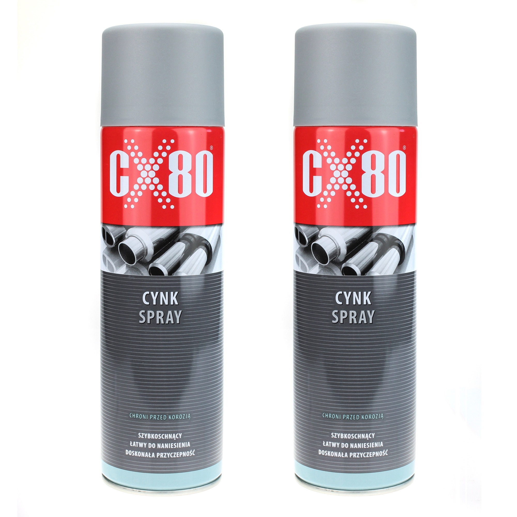 Spray zinc anticoroziv, CX80, 500 ml, 2 buc - eMAG.ro