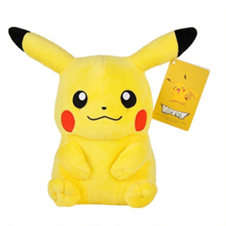 Pokemon Pikachu plüssjáték, 20 cm
