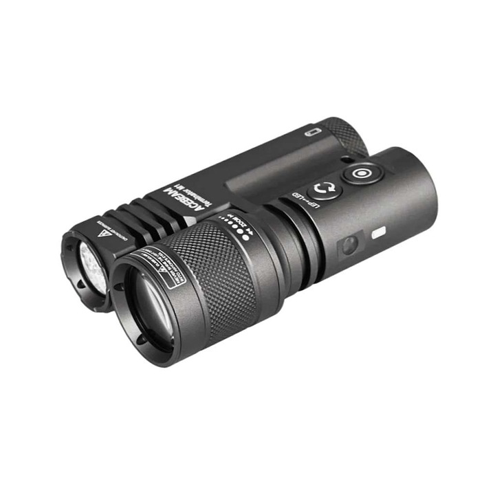 Acebeam Terminator M1 двойно лазерно и LED фенерче, регулируем лазерен лъч, ограничено издание, 1600 метра