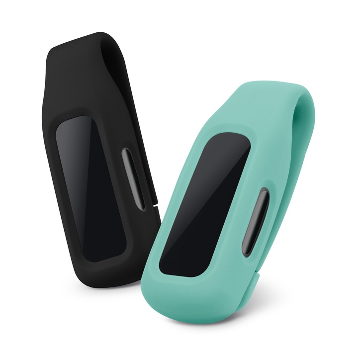 2 Kwmobile borító készlet Fitbit Inspire 3 / Inspire 2 / Ace 3, zöld, szilikon, 54017.11