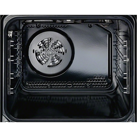 Aragaz Electrolux EKC52550OX, 4 Arzatoare vitroceramice, Cuptor electric, Grill, Clasa A-10%, 50 cm, Inox
