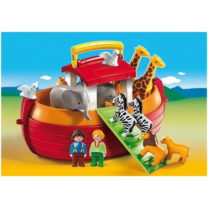 Playmobil 1.2.3 - Arca lui Noe portabila