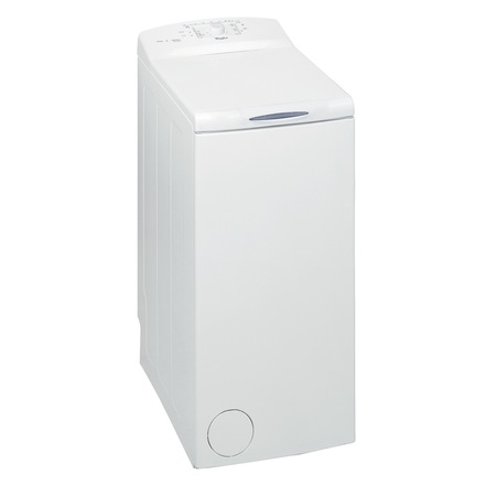Masina de spalat rufe cu incarcare verticala Whirlpool AWE 55208, 5.5 kg, 800 RPM, Display LED, Clasa A+, Alb