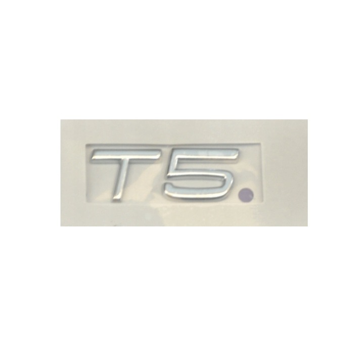 Volvo csomagtérajtó embléma, C30/C70/S40/V50/S70/V70/XC70/S80/V40 kompatibilis, ezüst