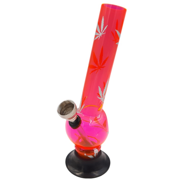 Bong, 160mm, Acril, Roz