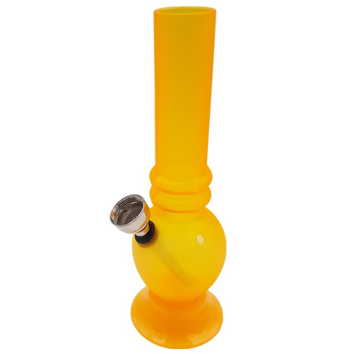 Bong, 150mm, Acril, Galben