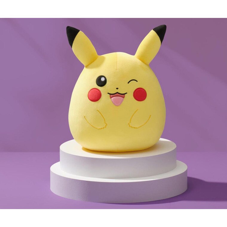 Плюшена играчка Jazwares, Покемон, Пикачу, 25 см, Жълт - eMAG.bg