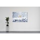 Tablou Canvas, Casuta In Padurea Inghetata, 90x50 cm