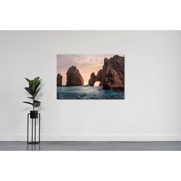 Tablou Canvas, Marea Si Stancile, 90x50 cm