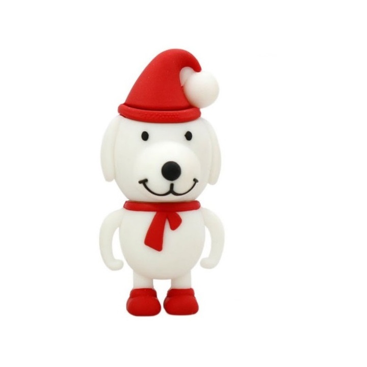 USB памет, Maido, Кучето Дядо Коледа, 8 GB, USB 2.0, Многоцветен