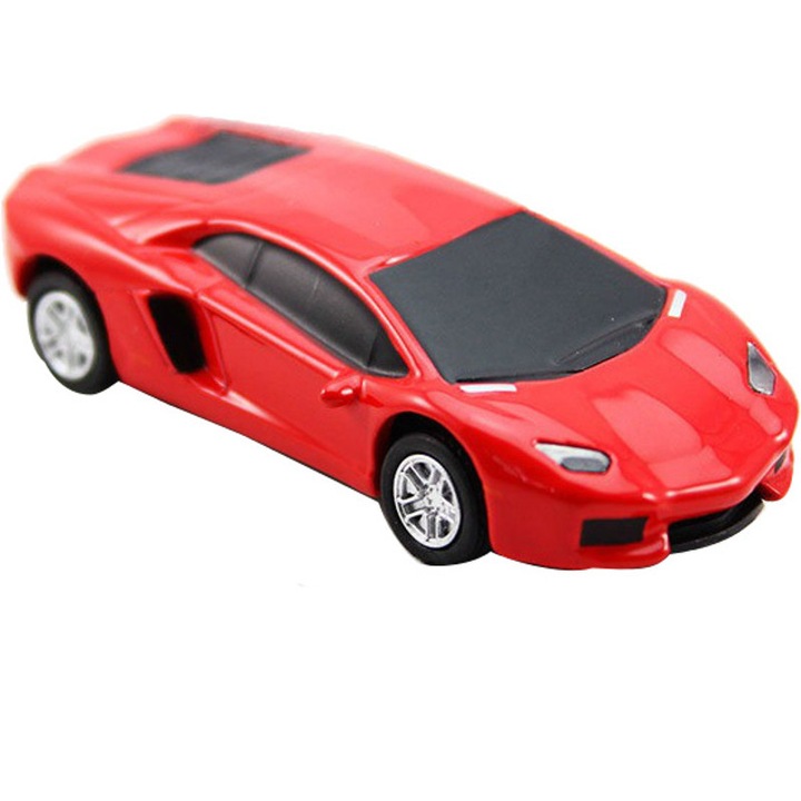 USB памет, Maido, Lamborghini, 8 GB, USB 2.0, Червен