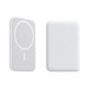 Külső akkumulátor vezeték nélküli töltéssel, MagSafe 5000 mAh, kompatibilis az iPhone 12/13/14/15 Plus/Mini/Pro/Pro Max telefonnal, fehér