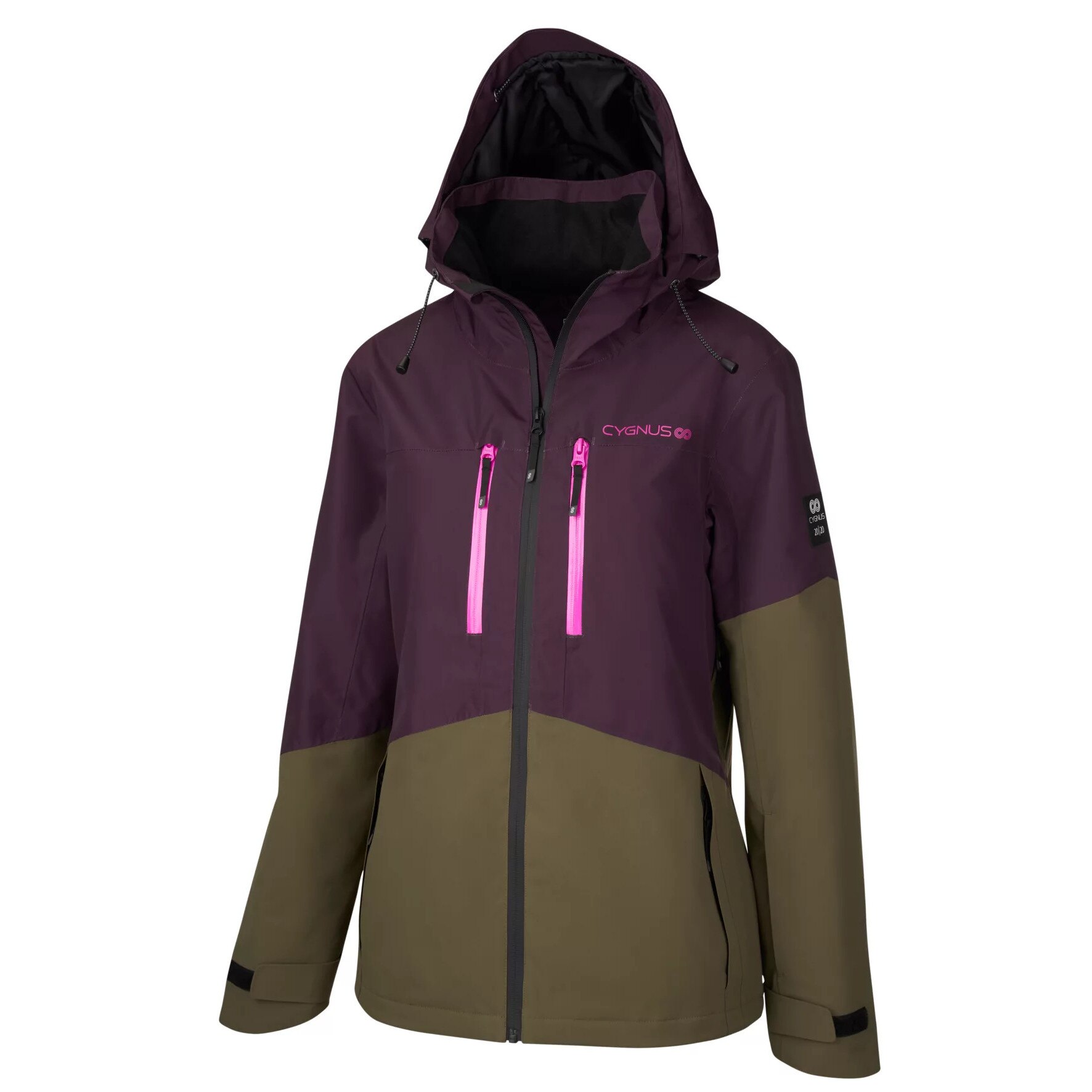 Geaca snowboard de dama, Cygnus, Freja, bordeaux, XL - eMAG.ro