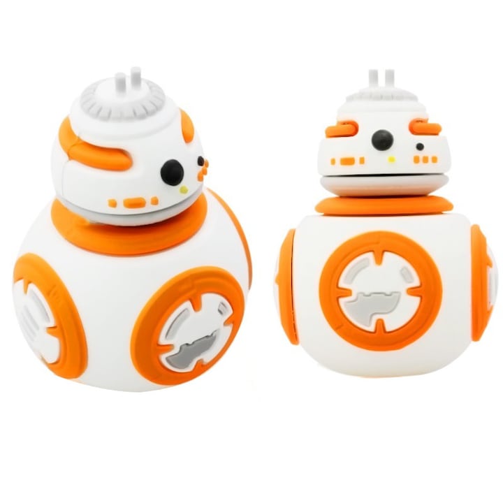 USB Memória, Maido, BB-8, Csillagok háborúja, 128 GB, USB 2.0, Sokszínű
