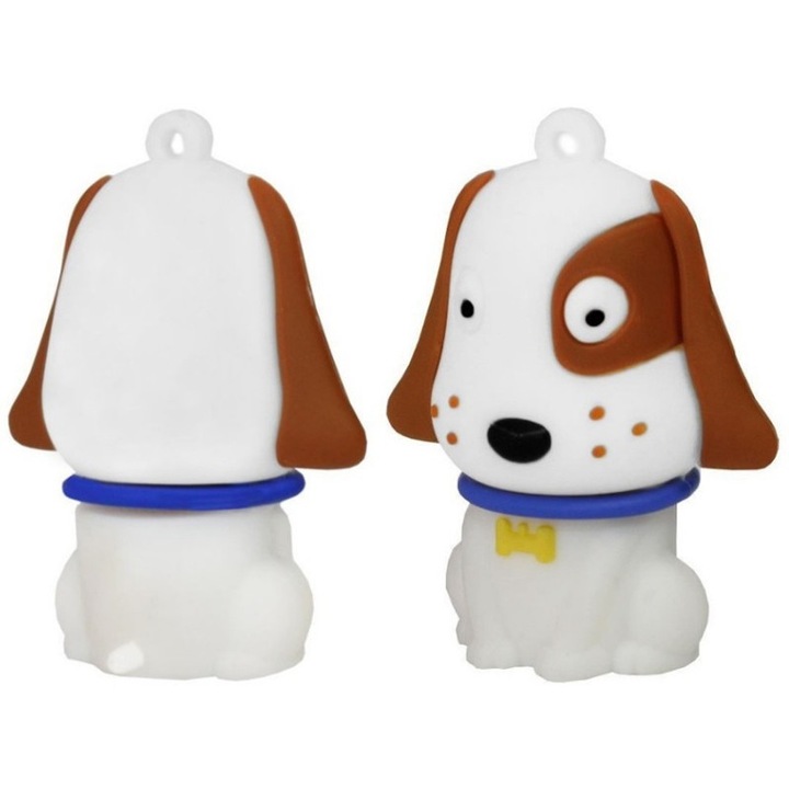 USB памет, Maido, Куче, 8 GB, USB 2.0, Бял