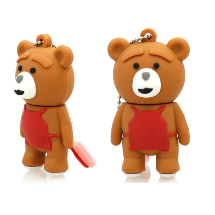 Memorie USB, Maido, Ted, 8 GB, USB 2.0, Maro